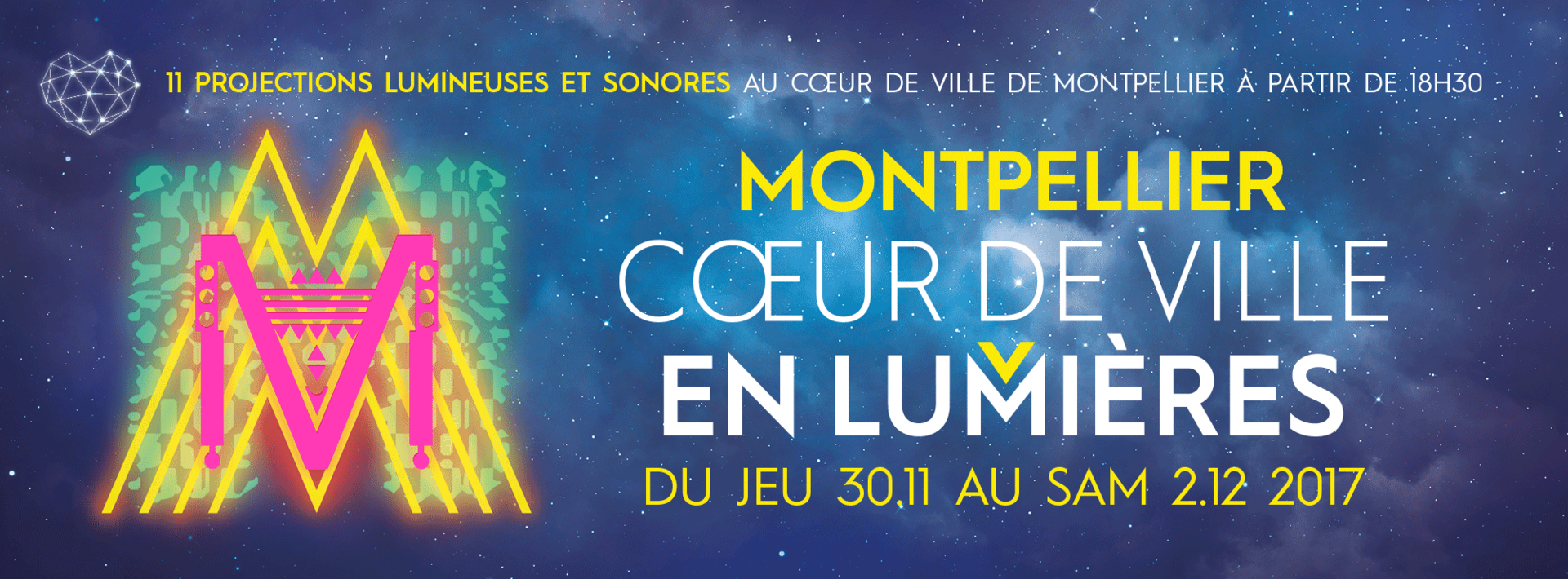 Lancement de Coeur de Ville en Lumières ce jeudi 30 novembre