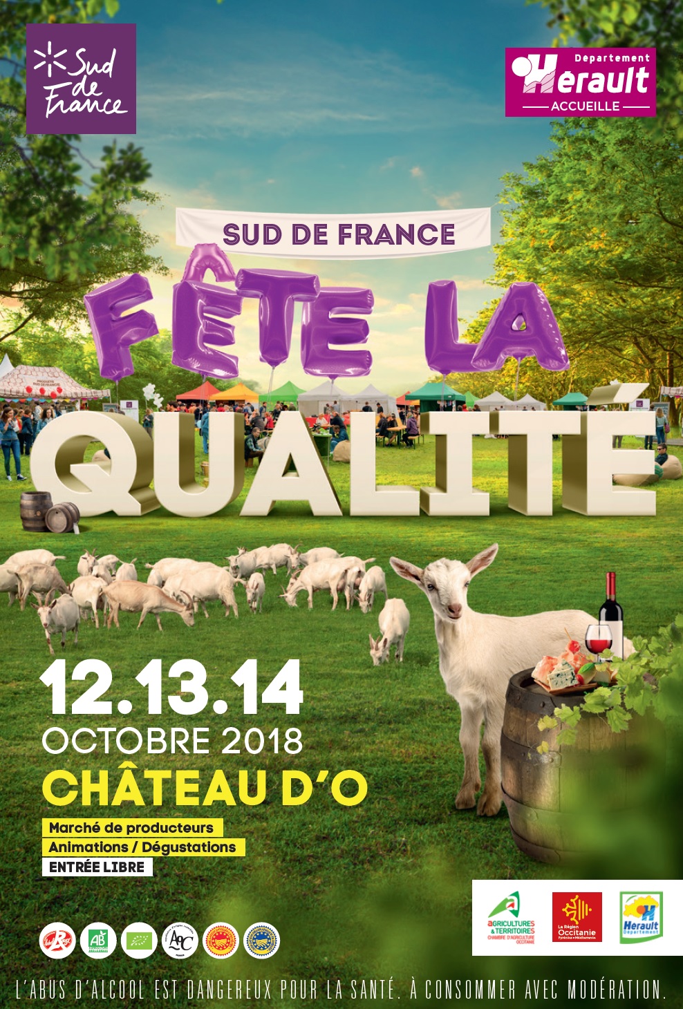 Sud de France fête la qualité au Château d’O