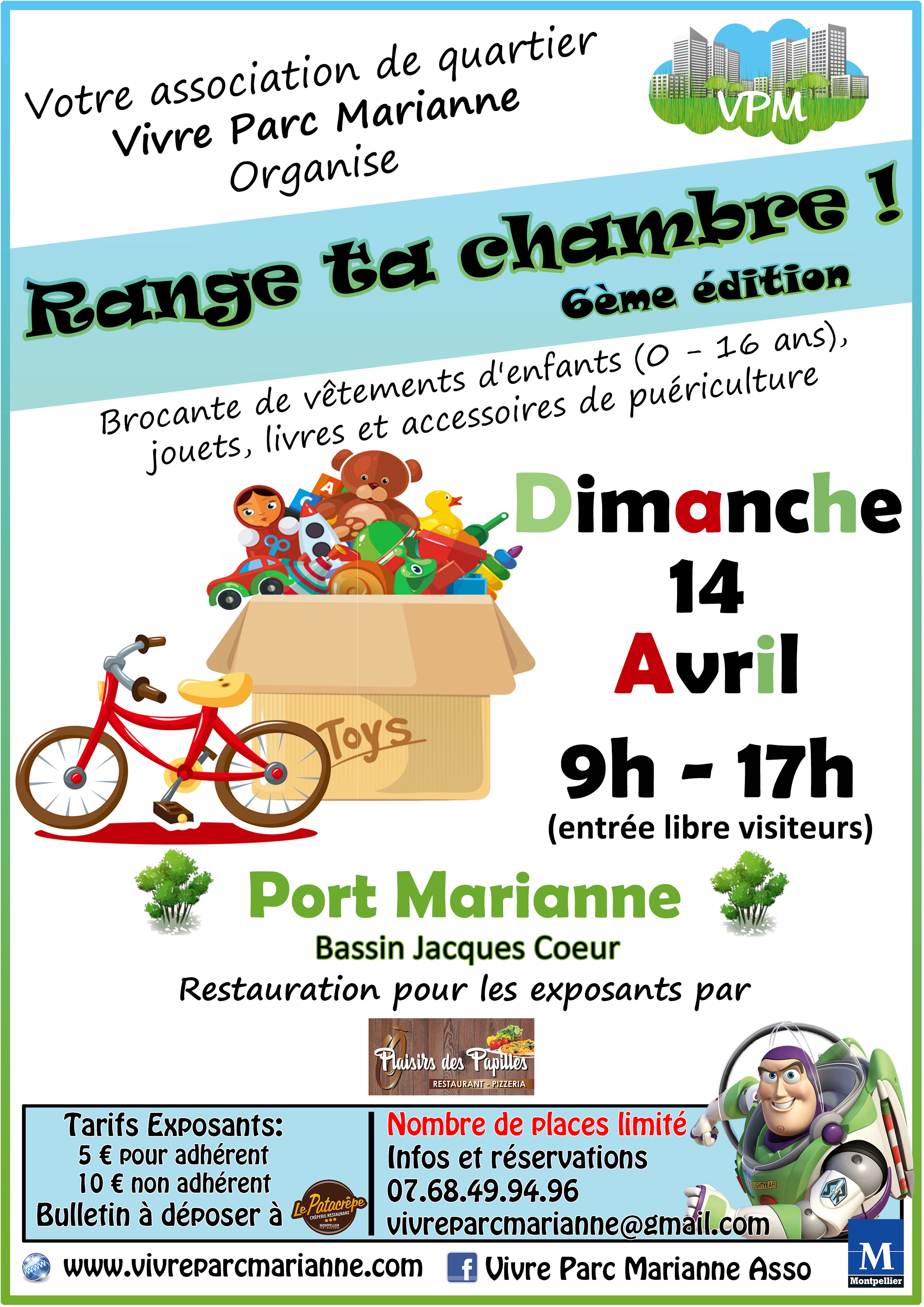 La 6ème édition de la brocante « range ta chambre »