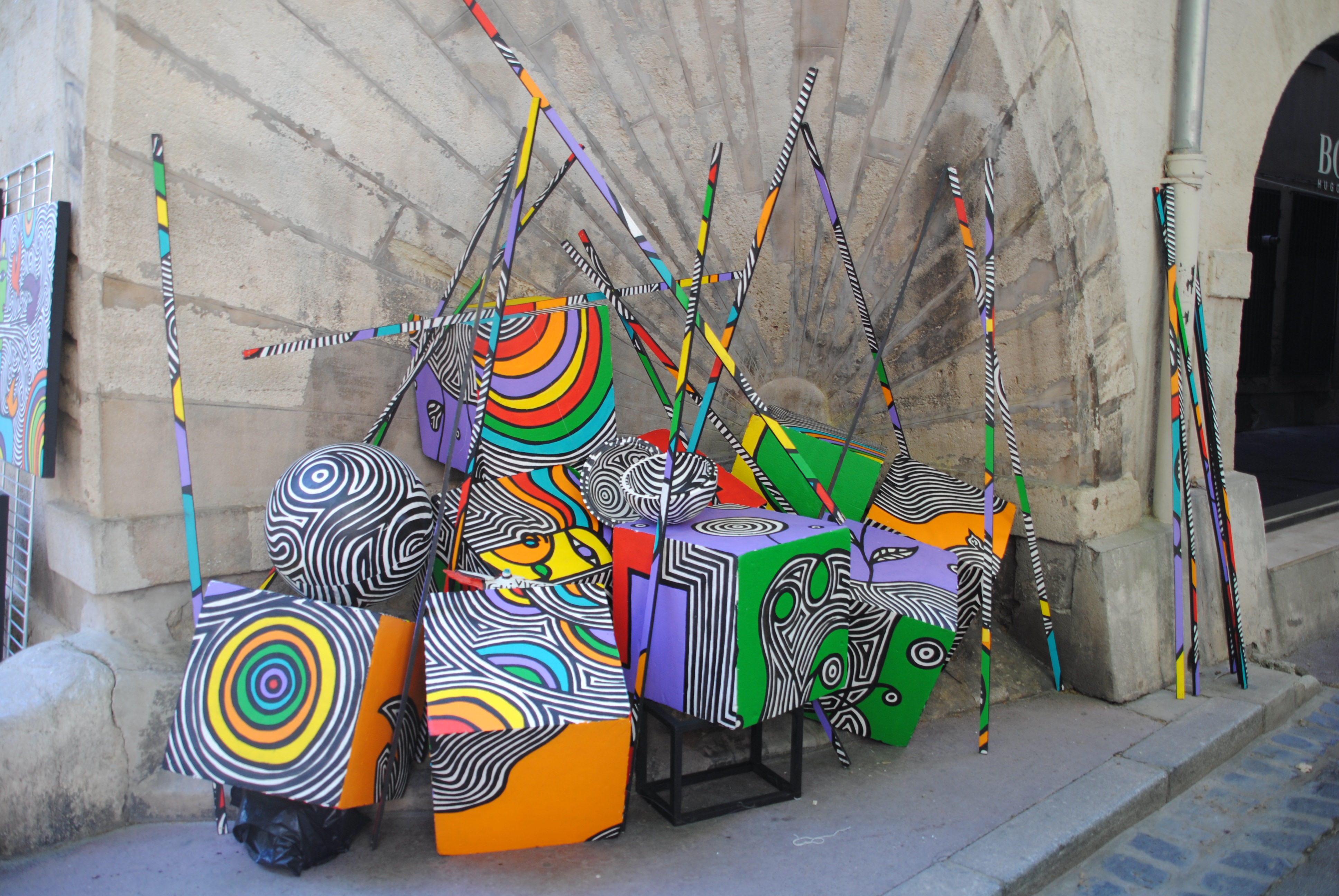 retour en images place aux arts à la Canourgue