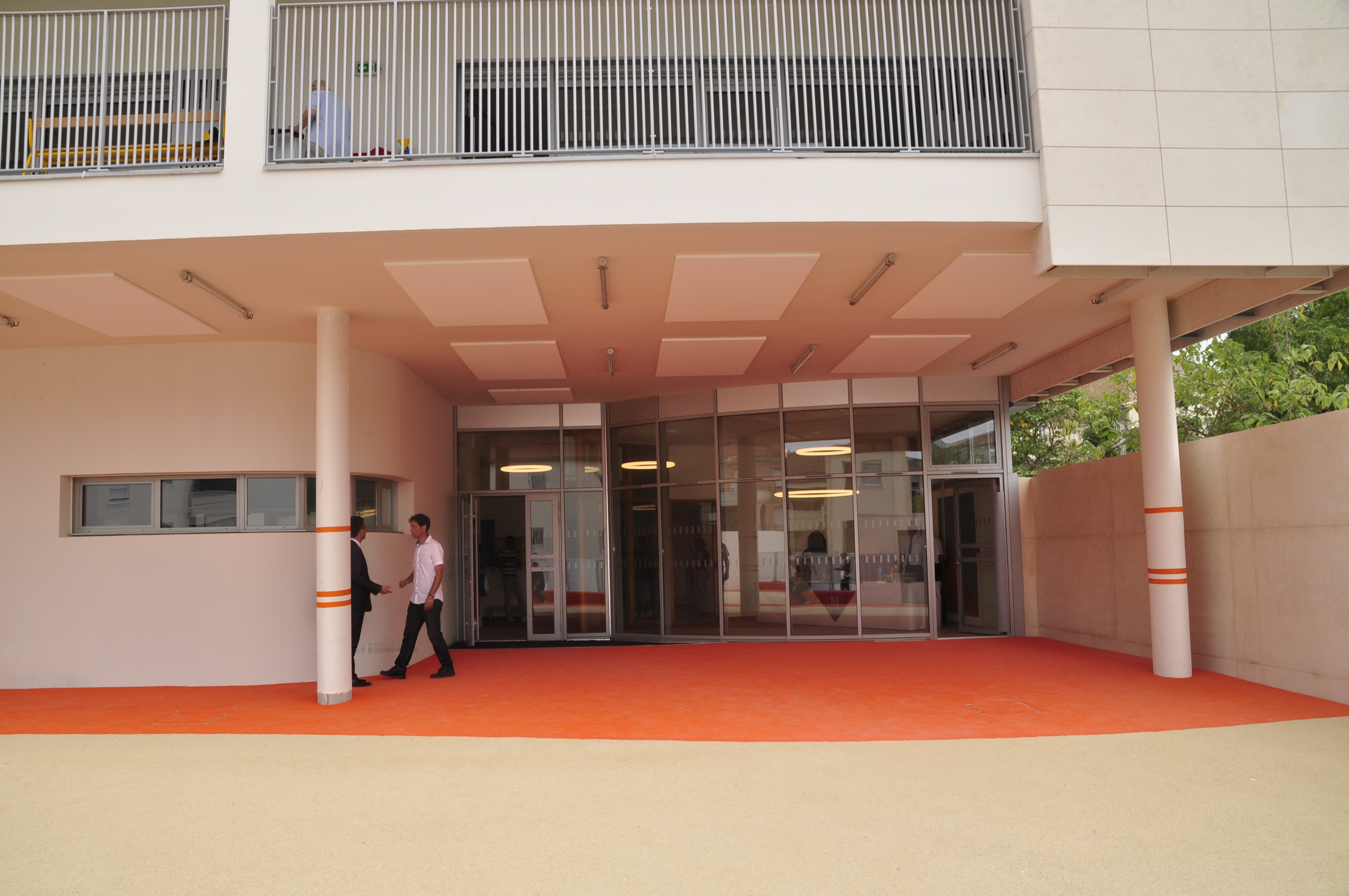 images de l&rsquo;extension de l&rsquo;école Marie Pape Carpantier.