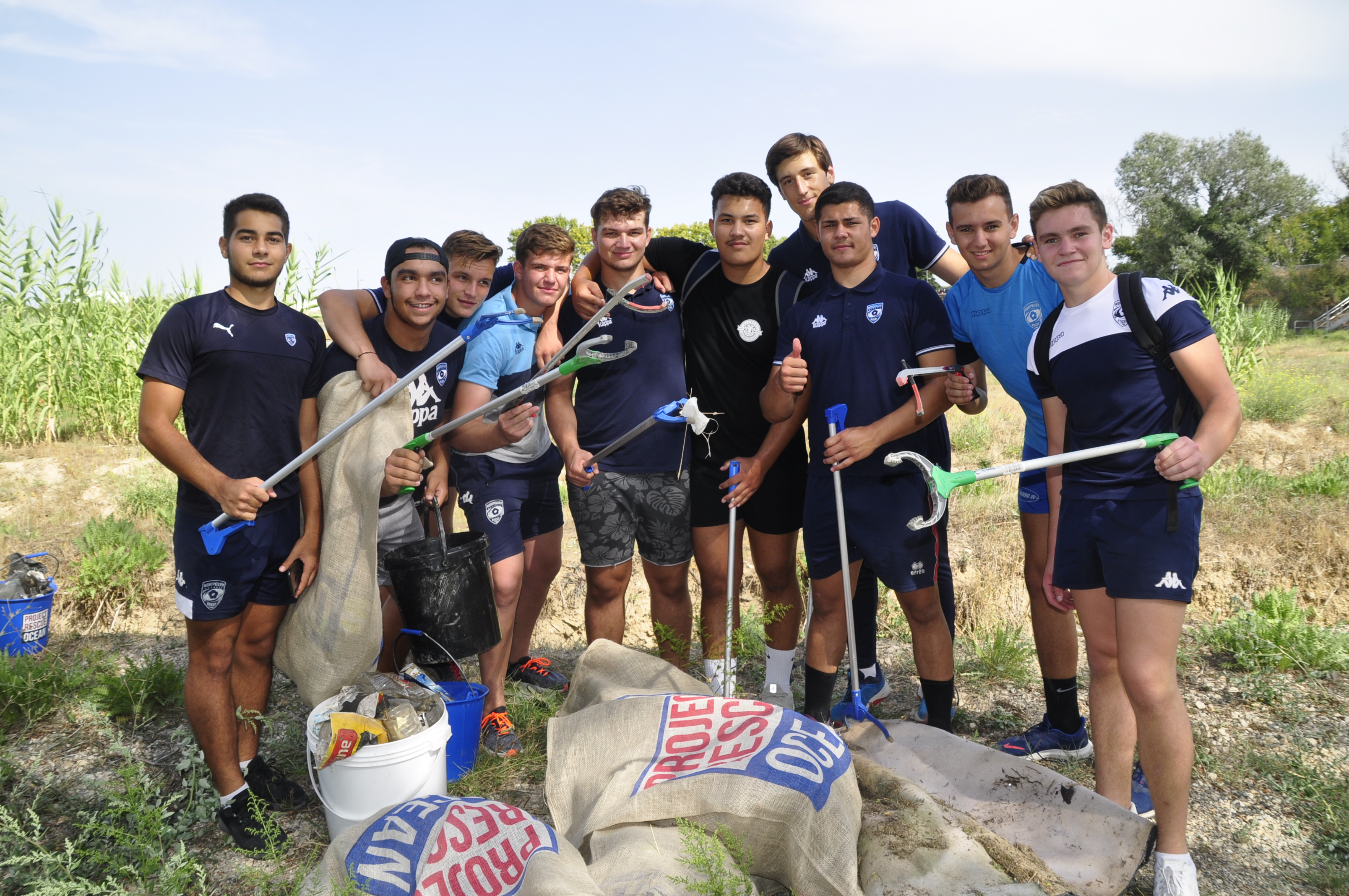 Retour en images : Opération de Dépollution du Lez avec les sportifs des clubs de Montpellier