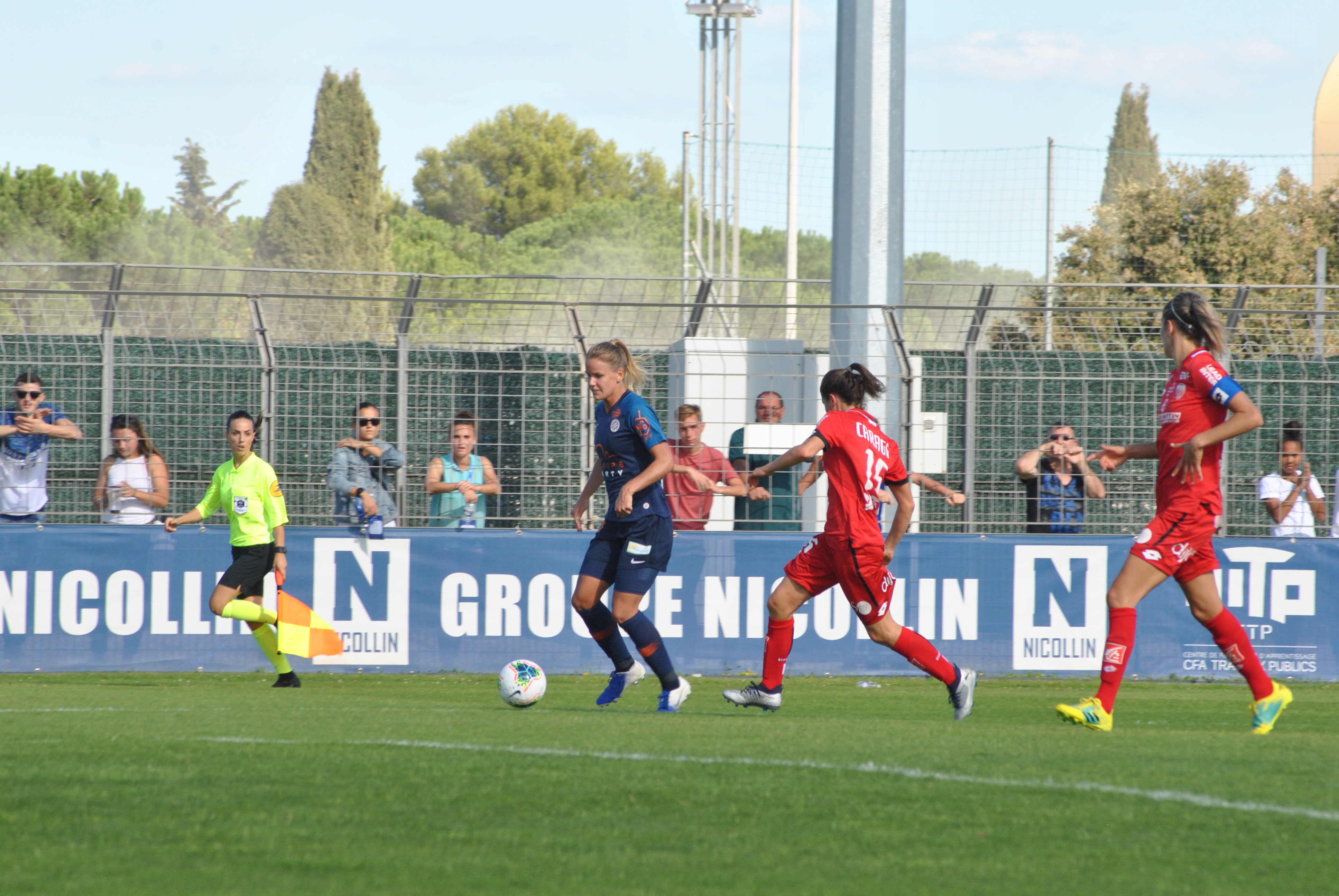 Retour en images match des féminines du MHSC contre Dijon