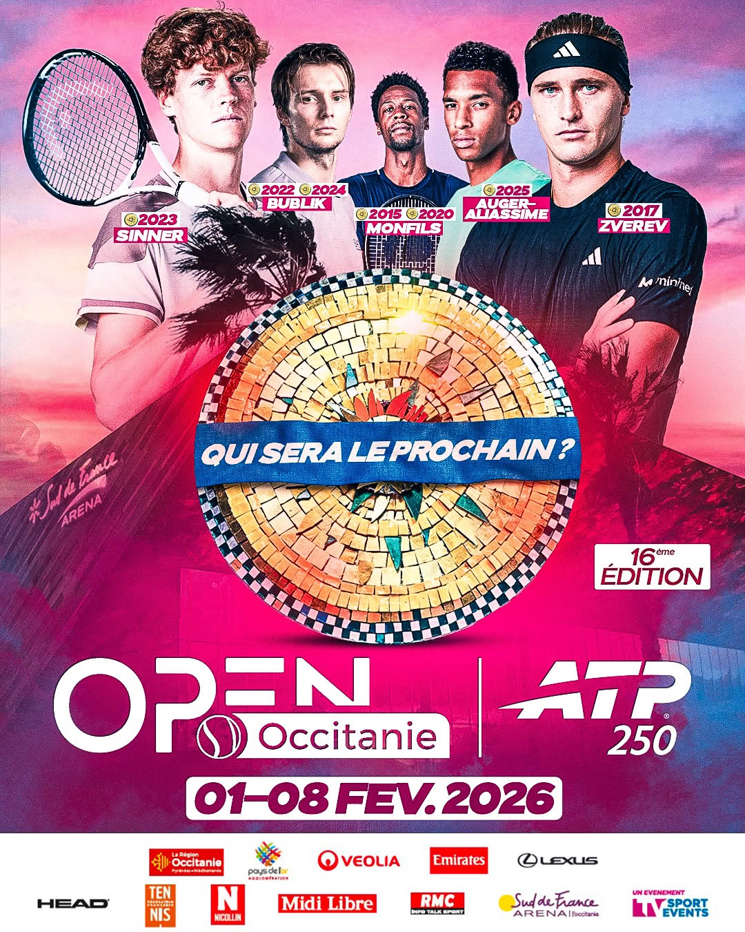 Tennis : L’élite mondiale attendue à l’Open Occitanie 2026