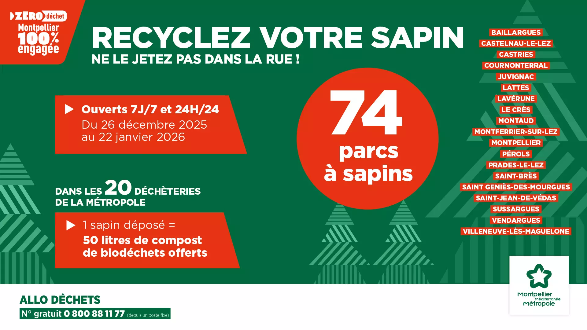 OPÉRATION PARCS À SAPINS